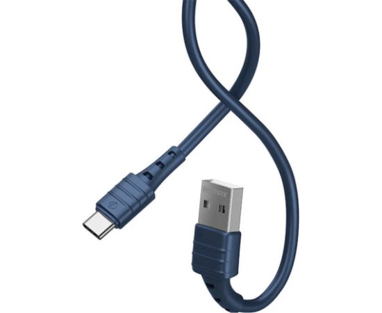 Cable USB-C Remax Zeron, 1m, 2.4A (blue)