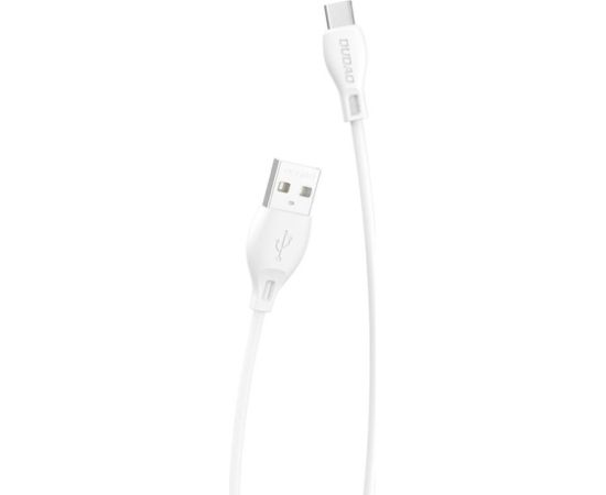 USB to USB-C cable Dudao L4T 2.4A 1m (white)