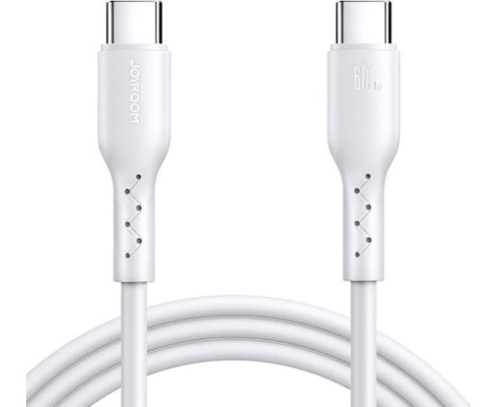Joyroom Cable Flash Charge USB C to USB-C SA26-CC3 / 60W /1m (white)