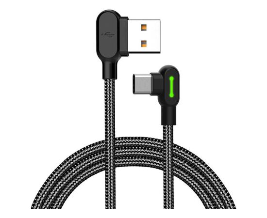 USB to USB-C cable Mcdodo CA-5280 LED, 1.2m (black)