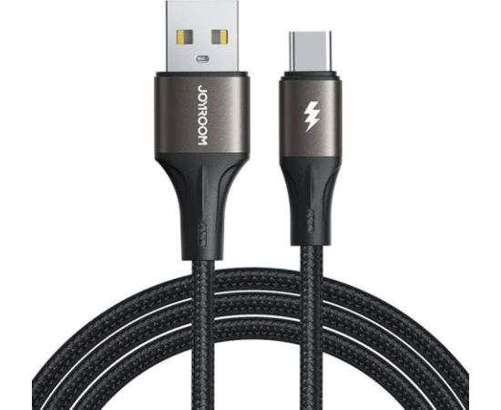 Joyroom Cable Light-Speed USB to USB-C SA25-AC3 / 3A / 2m (black)