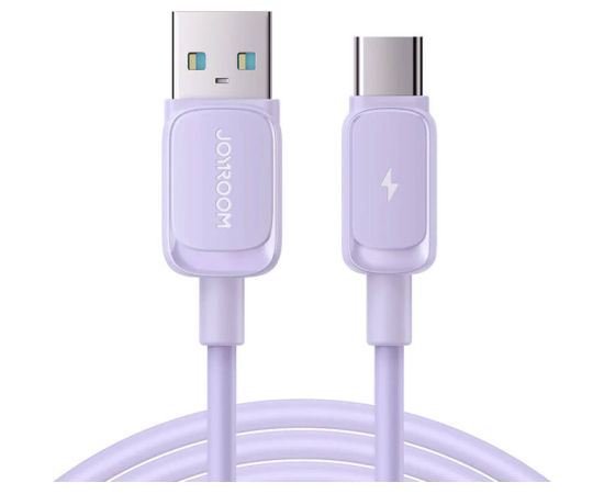 Joyroom Cable S-AC027A14 USB to USB C / 3A/ 1,2m (purple)