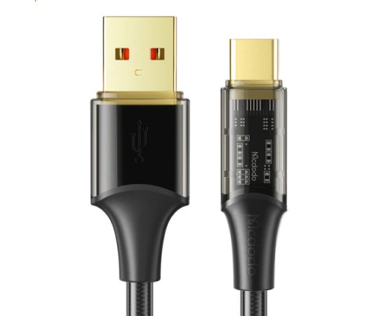 USB to USB-C cable, Mcdodo CA-2090, 6A, 1.2m (black)