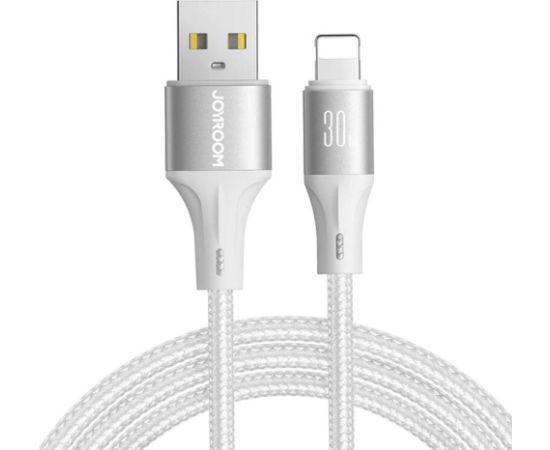 Cable USB Joyroom Light-Speed USB to Lightning  SA25-AL3, 3A, 2m (white)