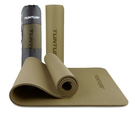 Paklājiņš Tunturi Yogamat 8mm Militāri zaļa