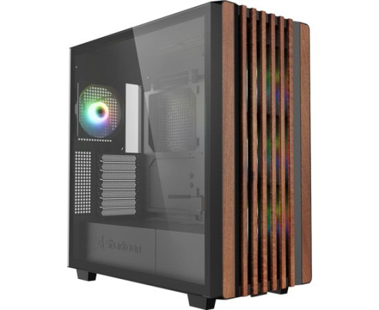 Sharkoon Rebel C70G RGB, tower case (black, tempered glass)