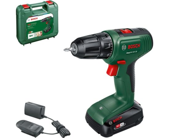 Urbjmašīna-skrūvgriezis Bosch EasyDrill 18V-38; 18 V; 1x2,0 Ah akum.