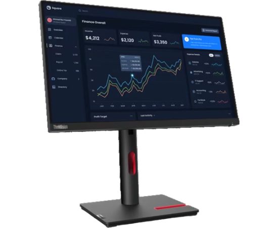 Lenovo ThinkVision T22i-30, LED monitor - 21.5 - , black, Full HD, IPS, HDMI, DisplayPort, VGA, Pivot