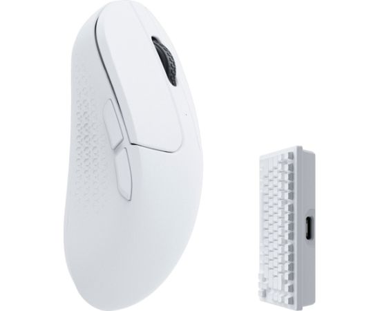 Keychron M3 Mini Wireless 4K Version Gaming Mouse (White)