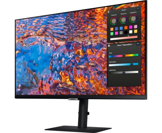 SAMSUNG ViewFinity S8UP S27B800PXP, LED monitor - 27 - black, UltraHD/4K, IPS, USB-C, HDMI