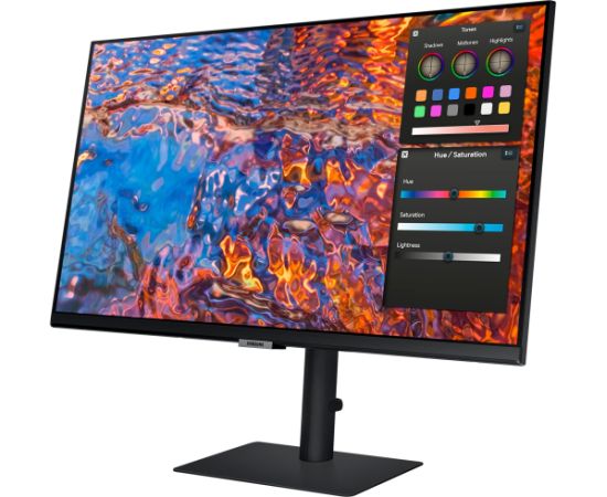 SAMSUNG ViewFinity S8UP S27B800PXP, LED monitor - 27 - black, UltraHD/4K, IPS, USB-C, HDMI