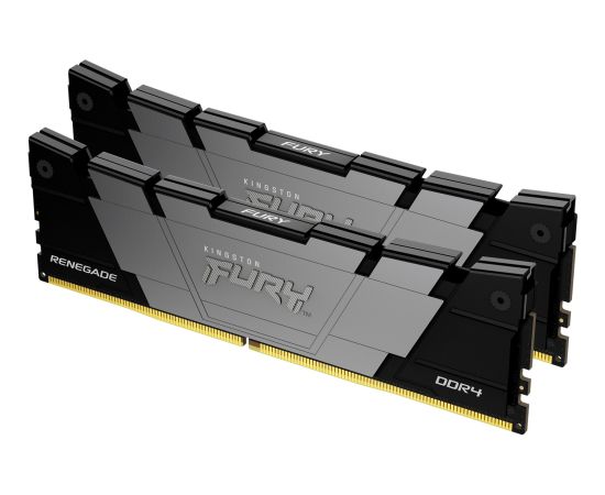 Kingston FURY DDR4 - 64GB - 3600 - CL - 18 (2x 32 GB) dual kit, RAM (black, KF436C18RB2K2/64, Renegade, INTEL XMP)