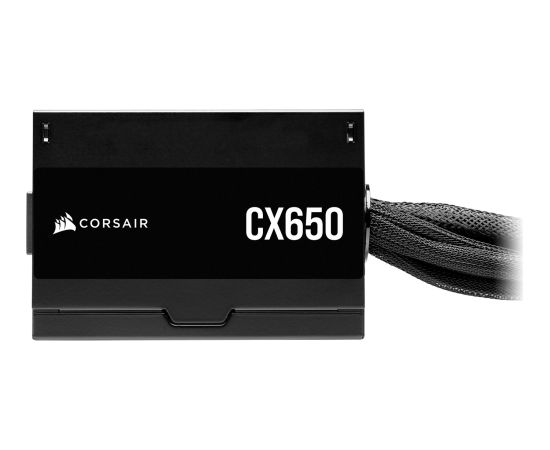 Corsair CX650 650W, PC power supply (black, 2x PCIe, 650 watts)