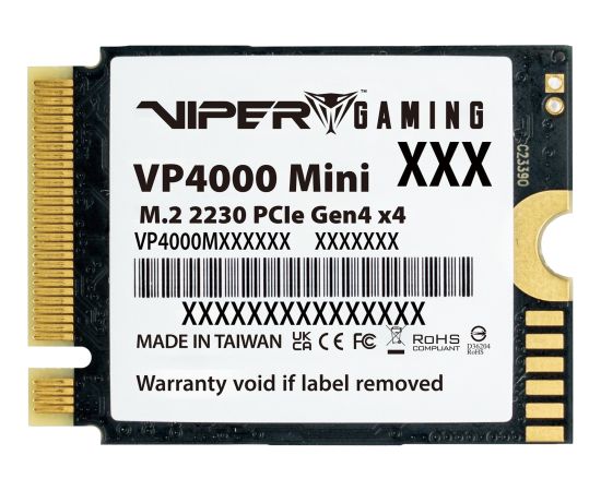 Patriot Viper VP400 Mini 1TB, SSD (PCIe 4.0 x4, NVMe, M.2 2230)