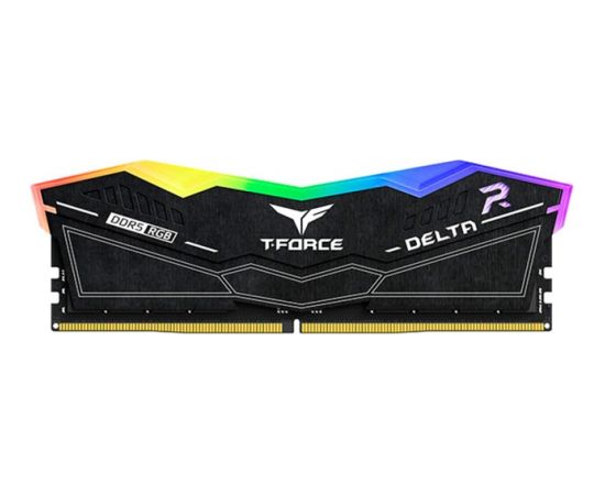 Team Group DDR5 - 32GB - 8000 - CL - 38 (2x 16 GB) dual kit, RAM (black, FF3D532G8000HC38DDC01, Delta RGB, INTEL XMP)