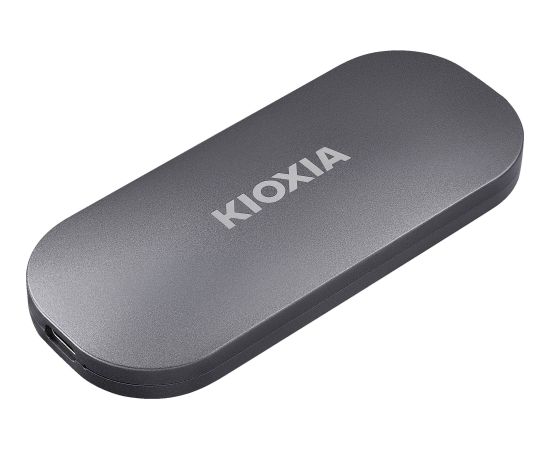 Kioxia Exceria Plus Portable SSD 1 TB, External SSD (grey, USB-C 3.2 Gen 2 (10 Gbit/s))