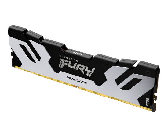 Kingston FURY DDR5 - 96GB - 6400 - CL - 32 (2x 48 GB) dual kit, RAM (silver/black, KF564C32RSK2-96, Renegade, INTEL XMP)