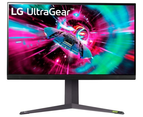 LG Electronics UltraGear 32GR93U-B - 32 - LED monitor - black, 4K UHD, IPS, HDR10, 144Hz panel