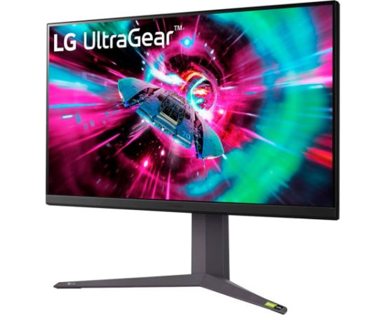 LG Electronics UltraGear 32GR93U-B - 32 - LED monitor - black, 4K UHD, IPS, HDR10, 144Hz panel
