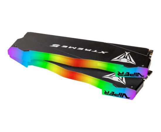 Patriot DDR5 - 48GB - 7600 - CL - 36 (2x 24 GB) dual kit, RAM (black, PVXR548G76C36K, Viper Xtreme 5 RGB, INTEL XMP)