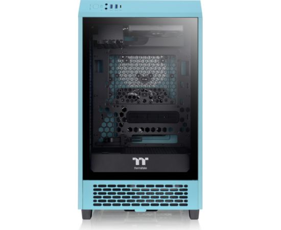 Thermaltake The Tower 200, tower case (turquoise, tempered glass)