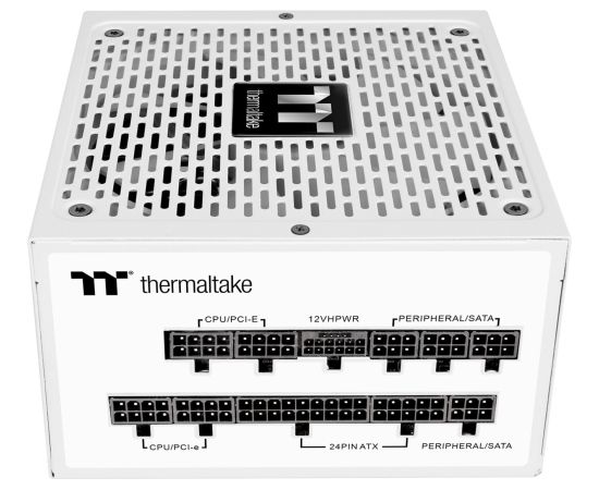 Thermaltake TT Toughpower GF3 Snow 1200W, PC power supply (white, 1x 12VHPWR, 5x PCIe, cable management, 1200 watts)