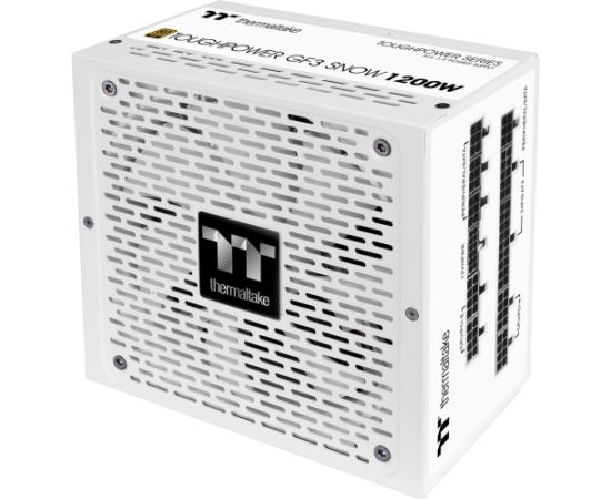 Thermaltake TT Toughpower GF3 Snow 1200W, PC power supply (white, 1x 12VHPWR, 5x PCIe, cable management, 1200 watts)