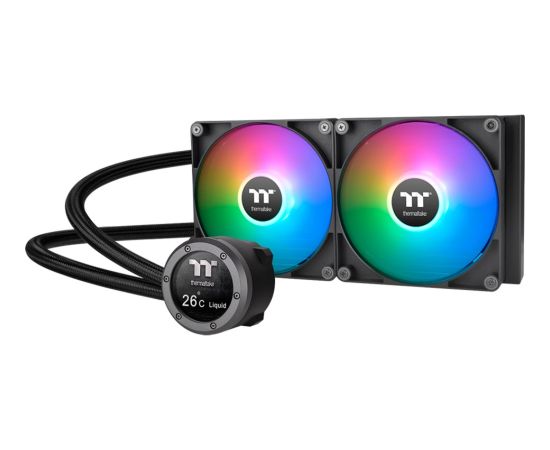 Thermaltake TH280 V2 Ultra ARGB Sync All-In-One Liquid Cooler, water cooling (black)