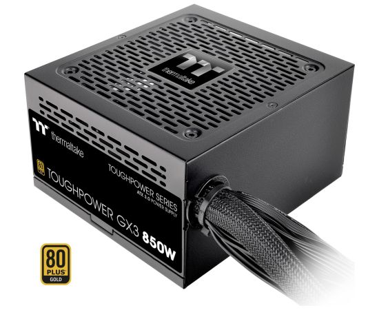 Thermaltake Toughpower GX3 850W, PC power supply (black, 5x PCIe, cable management, 850 watts)