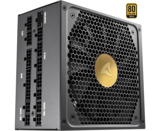 Sharkoon REBEL P30 Gold 1300W ATX3.0, PC power supply (black, 1x 12VHPWR, 8x PCIe, cable management, 1300 watts)