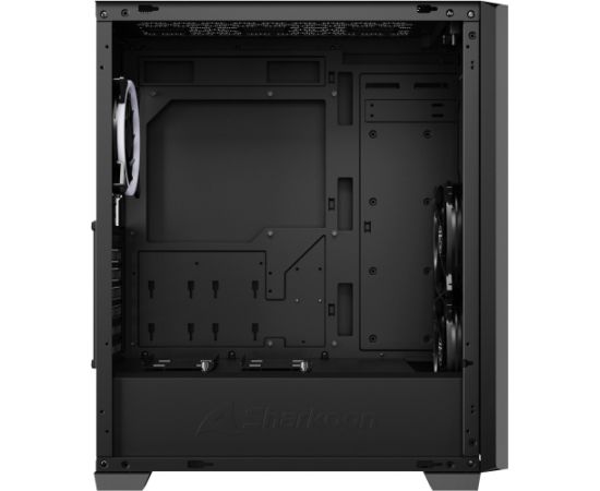 Sharkoon VS9 RGB , tower case (black, tempered glass)