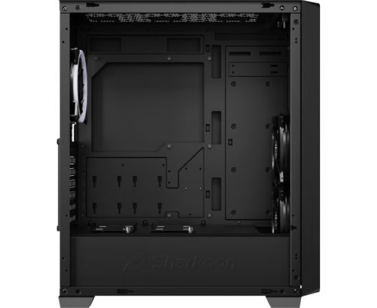 Sharkoon VS8 RGB , tower case (black, tempered glass)