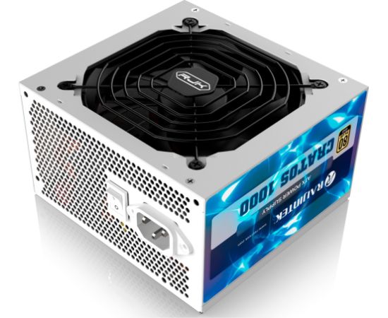 RAIJINTEK CRATOS 1000 WHITE, PC power supply (white, cable management, 1000 watts)