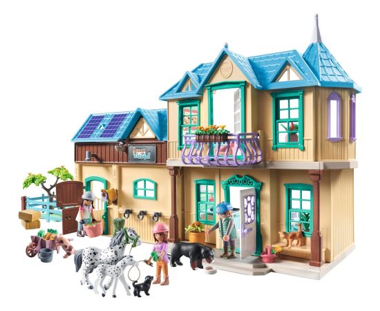 PLAYMOBIL 71351 Horses of Waterfall - Waterfall Ranch, construction toy