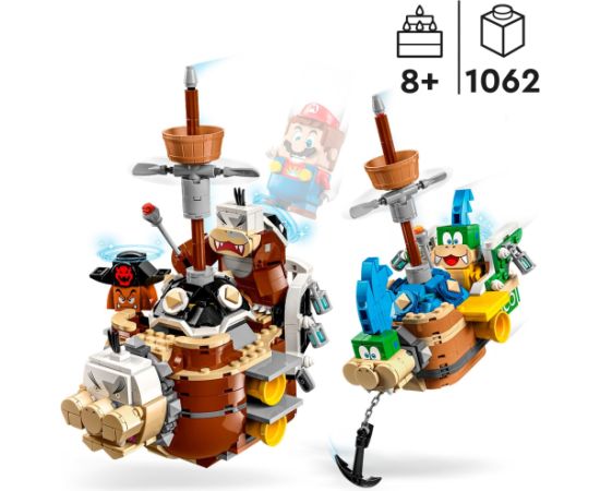 LEGO 71427 Super Mario Larry and Morton's Air Galleys Expansion Set Construction Toy