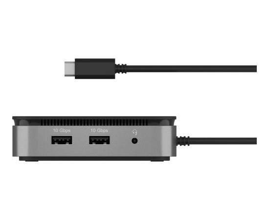 Raidsonic ICY BOX IB-DK408-C41, docking station (anthracite, USB-C, USB-A, HDMI, DisplayPort, RJ-45)