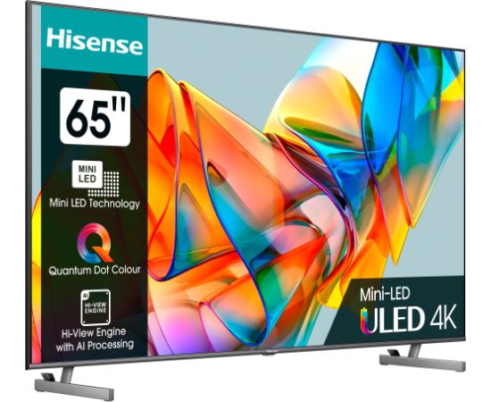 Hisense 65U6KQ, LED television - 65 -  anthracite, UltraHD/4K, triple tuner, HDR10, WLAN, LAN, Bluetooth