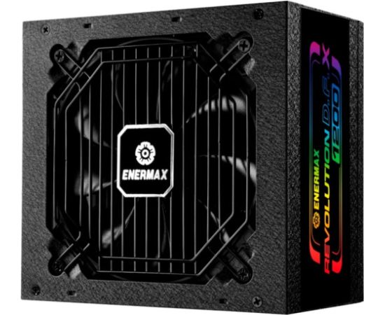 Enermax REVOLUTION DFX 1200W, PC power supply (black, 2x 12VHPWR, 5x PCIe, cable management, 1200 watts)