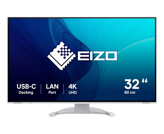 EIZO EV3240X-WT, LED monitor - 32 - white, UltraHD/4K, LAN, USB-C