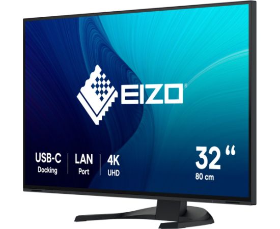 EIZO EV3240X-BK, LED monitor - 32 - black, UltraHD/4K, LAN, USB-C