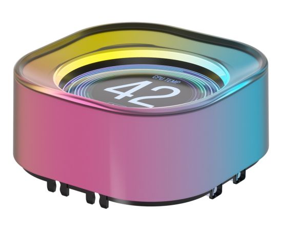 Corsair iCUE Link AIO LCD screen module, monitor (5.33 cm (2.1 inch), black, for iCUE Link AIO water cooling systems) Procesoru dzesēšana