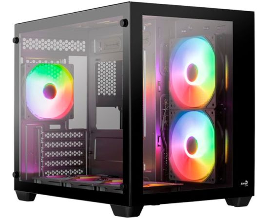 Aerocool Dryft Mini BK-v2, tower case (black)