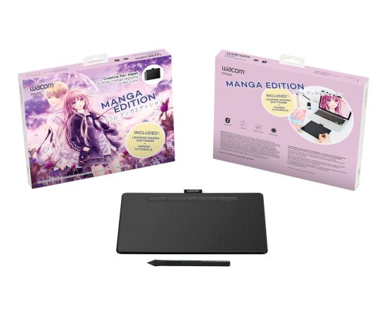 Wacom Intuos S with Bluetooth, graphics tablet (black, Manga Edition)