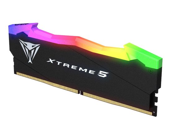 Patriot DDR5 - 32GB - 8000 - CL - 38 (2x 16 GB) dual kit, RAM (black, PVXR532G80C38K, Viper Xtreme5 RGB, INTEL XMP)