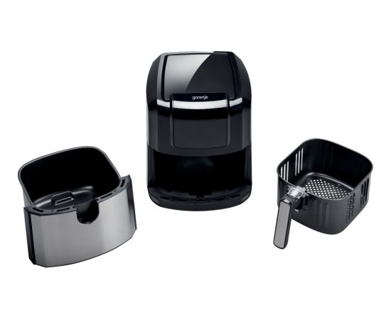 gorenje hot air fryer AF1700DB (black/stainless steel, 1,700 watts)