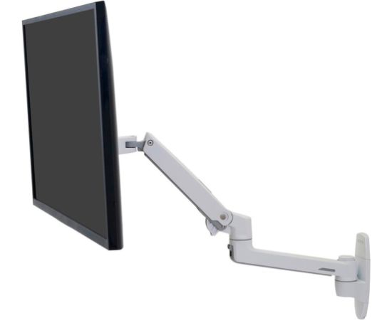 Ergotron LX monitor arm, monitor holder (white)