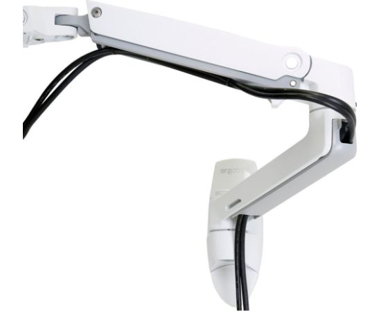 Ergotron LX monitor arm, monitor holder (white)