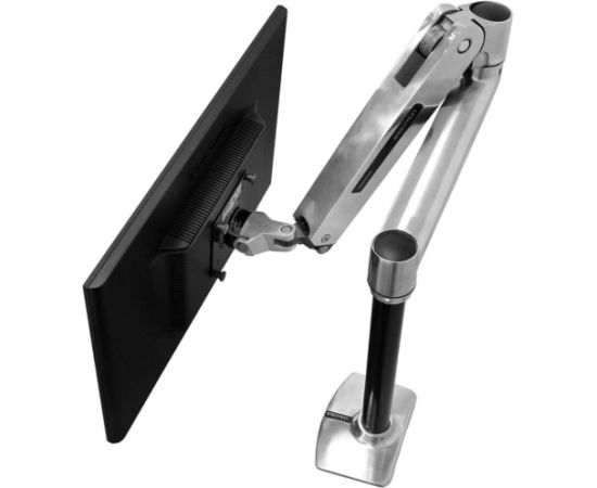 Ergotron LX monitor arm stand-up seat, monitor holder (aluminum)