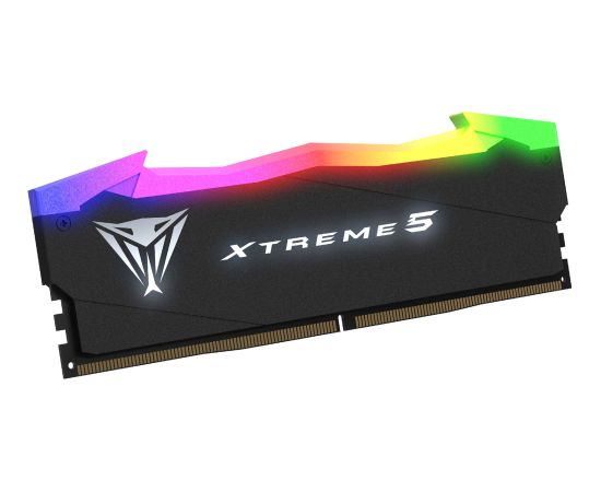 Patriot DDR5 - 32GB - 7600 - CL - 36 (2x 16 GB) dual kit, RAM (black, PVXR532G76C36K, Viper Xtreme5 RGB, INTEL XMP)