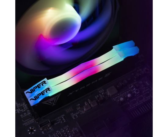 Patriot DDR5 - 32GB - 7600 - CL - 36 (2x 16 GB) dual kit, RAM (black, PVXR532G76C36K, Viper Xtreme5 RGB, INTEL XMP)